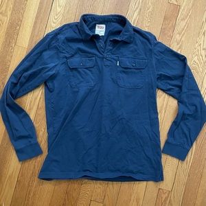 Levi’s Double Pocket Long Sleeve Cotton Shirt - L